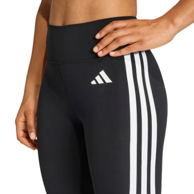 4. Women's adidas 3/4 Optime Essentials Workout 3-Stripes Leggings Black KE6062