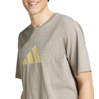 5. Adidas Future Icons Three Bar Tee M JD4915