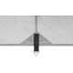 28. TENT ROOF SUN SAIL WITH POLES 3X4X2.4M
