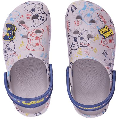 6. Coqui Little Frog Game Over Jr Clogs 8701-249-3021