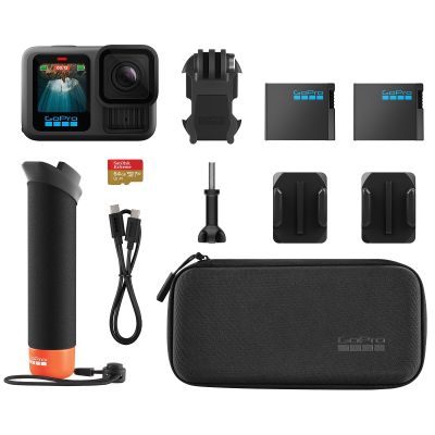 7. GoPro Hero 13 Black Action Camera Accessory Bundle
