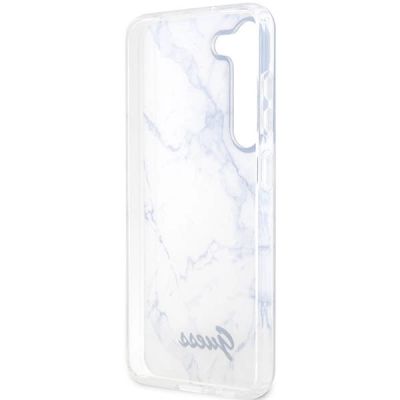 7. Guess GUHCS23MPCUMAH S23+ S916 white/white hardcase Marble