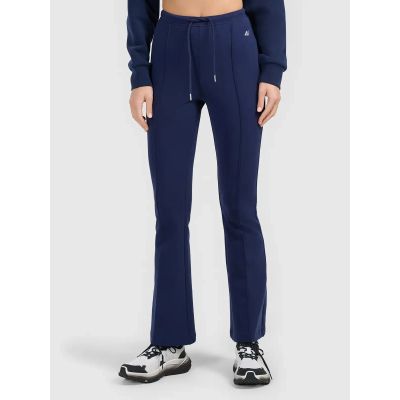 6. Women's 4F flared leg sweatpants 4FWAW26TTROF1747-31S