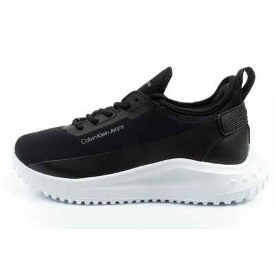 2. Calvin Klein women's shoes sports sneakers Eva Runner black fashionable