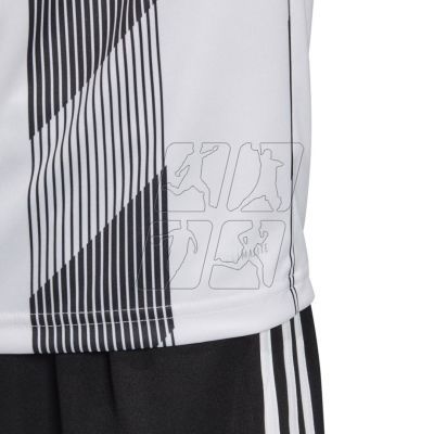 5. Adidas Striped 19 Jr DU4398 Tee