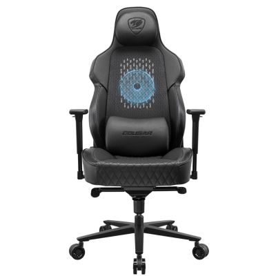 5. COUGAR CGR-ARP-BLB Universal Gaming Chair Upholstered Seat Black, Orange
