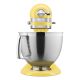 3. KitchenAid 5KSM195PSEBT Stand Mixer 300W Stainless Steel, Yellow