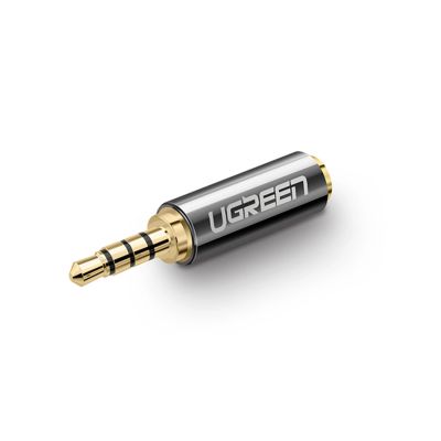7. Ugreen audio adapter jack 2.5mm male to jack 3.5mm female black (20501)
