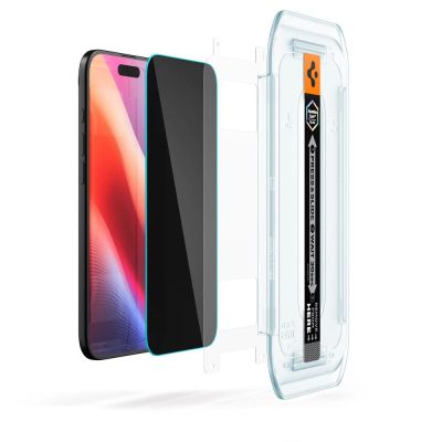 7. Spigen Glas.TR EZ Fit 2-pack privacy glass for iPhone 17 Air