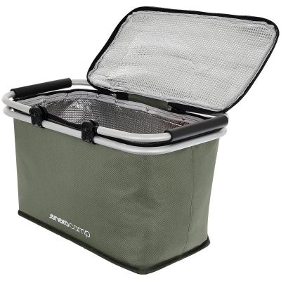 9. FOLDABLE THERMAL TOURIST BASKET 24L GREEN ENERO CAMP
