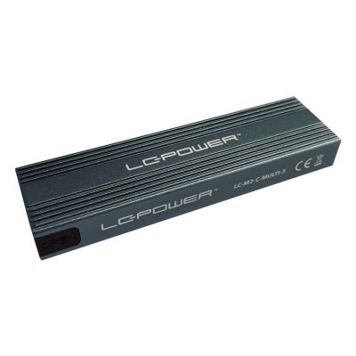 LC-Power LC-M2-C-MULTI-3 Hard Drive Enclosure SSD Case Anthracite M.2