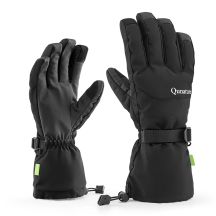 Qunature Finger Style Ski Gloves Size L - Black