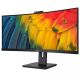 34. Philips 5000 series 34B1U5600CH/00 LED display 86.4 cm (34") 3440 x 1440 px Wide Quad HD LCD Black