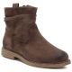 Women's brown suede ankle boots Jezzi ASA296-4