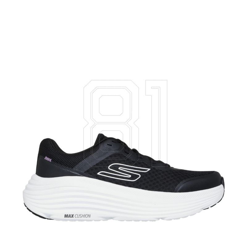 Skechers Max Cushining W 129470 BKW shoes