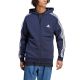 3. adidas Essentials Fleece 3-Stripes Full-Zip Jr Sweatshirt IJ6478