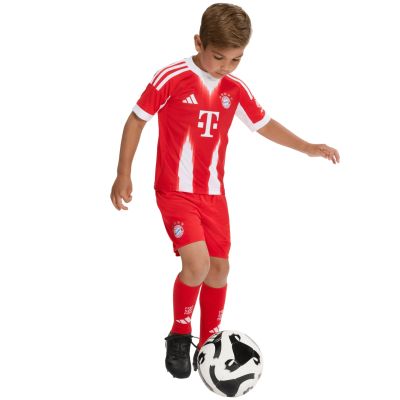 14. adidas FC Bayern 25/26 Home red JN8510 kids' sports set