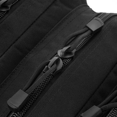 5. M-TAC Large Assault Pack Laser Cut Backpack - Black