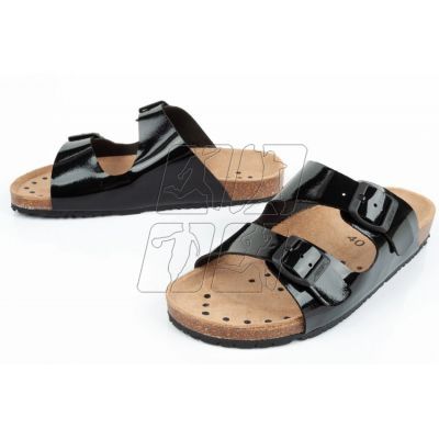 9. Abeba Sandals Black W 8088 work slippers