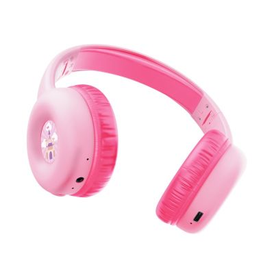 4. TRUST Nouna Wireless Kids pink headphones