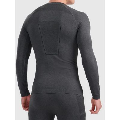 2. Seamless thermal ski underwear with quick-drying finish - men's longsleeve 4F 4FWAW26USEAM311-21M