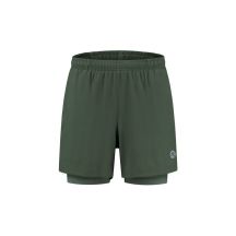 Rogelli 2in1 ESSENTIAL shorts green 3XL
