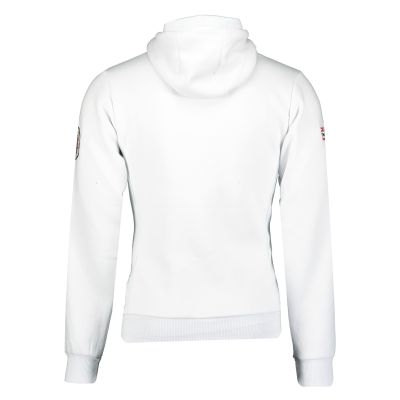 4. Geographical Norway GOPTAINE MEN 100 EO BS2 Men's Sweatshirt (WT1885H/GN-WHITE)