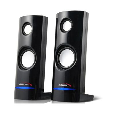 2. AUDIOCORE AC860 computer speaker set (2.0; black)