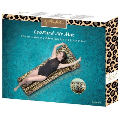 16. LEOPARD INFLATABLE MATTRESS 169x69x25CM 33152