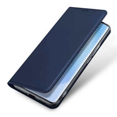 4. Dux Ducis Skin Pro Case for Honor Magic5 Flip Card Wallet Stand Blue