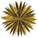 2. Hanging Paper Snowflake Decoration Ø 50 cm MICA – Brown