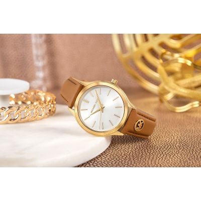 6. MICHAEL KORS Slim Runway MK7543 Women's Watch + BOX