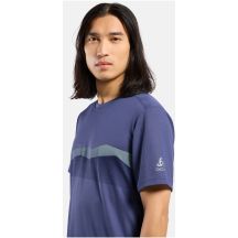 Men’s Odlo F-DRY RIDGELINE T-shirt, crew neck, short sleeve, blue