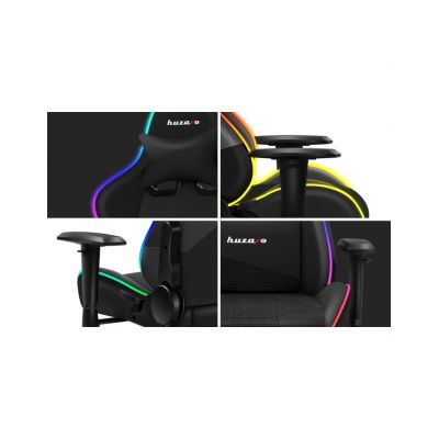 15. Huzaro Force 6.2 Black RGB Gaming Chair