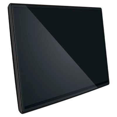 7. Spigen Glas.tR EZ Fit Tempered Glass for Tesla Model X 2022 / Model S 2021 - Black