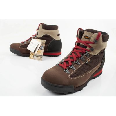 8. Aku Slope Gore-tex Men's Leather Ankle Trekking Shoes Brown