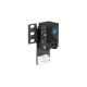 4. LANBERG 10A Closing Thermostat for Cabinets with Mounting Ear (Rack) and Electrical Terminal Block, Black