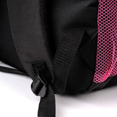 5. Meteor Hathor Backpack 75459 Black and Pink