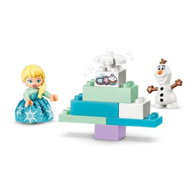 4. LEGO Duplo 10462 - Frozen: Elsa and Olaf Creative Box