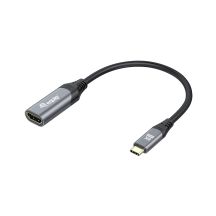 Equip 133492 Cable Adapter 0.15m USB Type-C HDMI Black, Gray