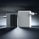 4. Cuktech AD1404UEU 140W GaN 3x USB-C + USB-A Wall Charger with USB-C Cable - Gray