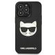 3. Karl Lagerfeld 3D Rubber Choupette Case for iPhone 13 Pro / iPhone 13 - Black