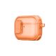 9. AmazingThing Titan Pro Mag Case Clear for AirPods Pro 3 - Orange