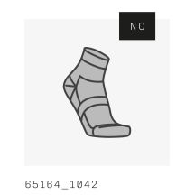POC Cadence Road Short Socks, Gray