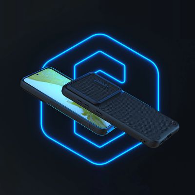 8. Nillkin Textured S Case for Samsung Galaxy S23+ armored cover with camera cover black