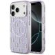 Karl Lagerfeld IML KL Monogram MagSafe Case for iPhone 17 Pro Max - Purple