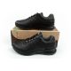 10. Grisport men's Nero avon leather sports shoes black comfortable lightweight