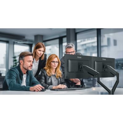 7. iiyama DS4002C-B1 monitor holder/stand 81.3 cm (32") Desk Black