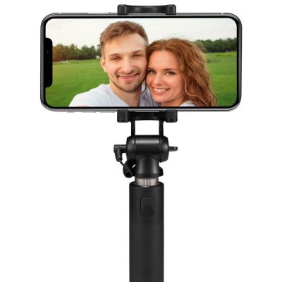 12. Selfie stick Spigen S540W Bluetooth with tripod - black