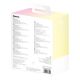 12. Baseus Popsicle 5200mAh 20W Powerbank with Built-in Lightning Cable (+ White Baseus Simple USB-C - USB-C 60W/20V/3A/30cm Cable) - Yellow-Pink